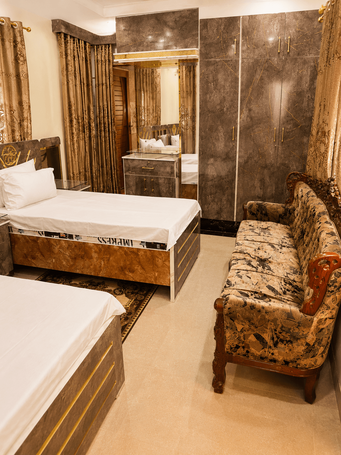 Twin Room view 2 · Rajput Guest House Sanghar