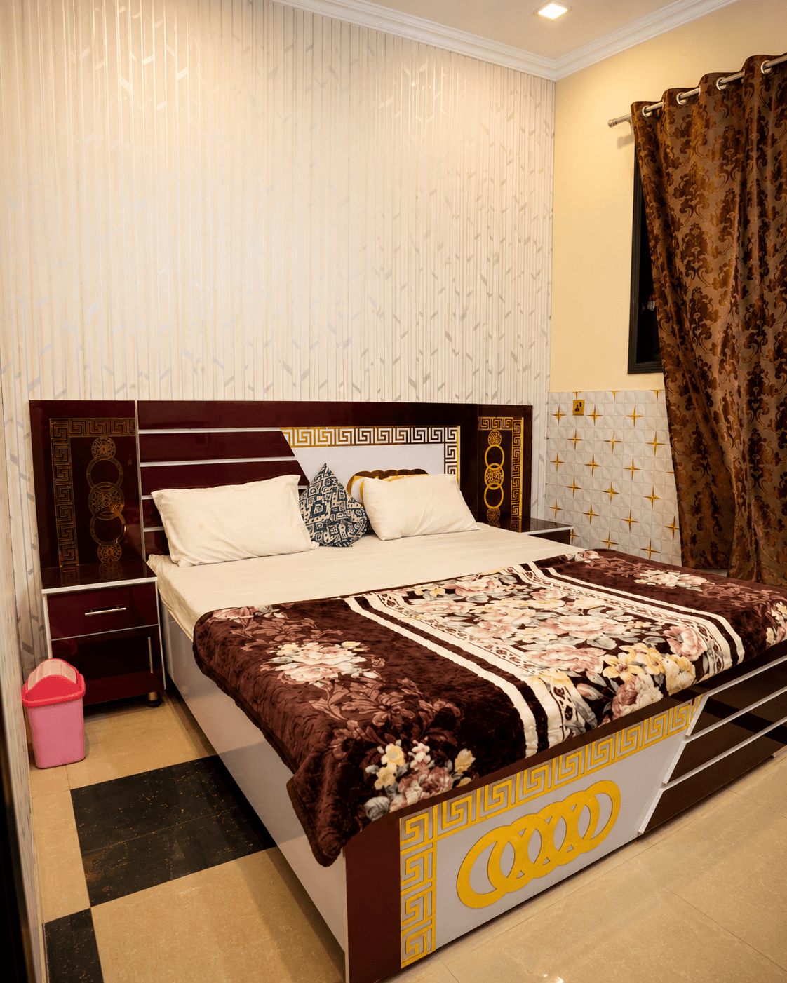 Double Room interior · Rajput Guest House Sanghar Sindh