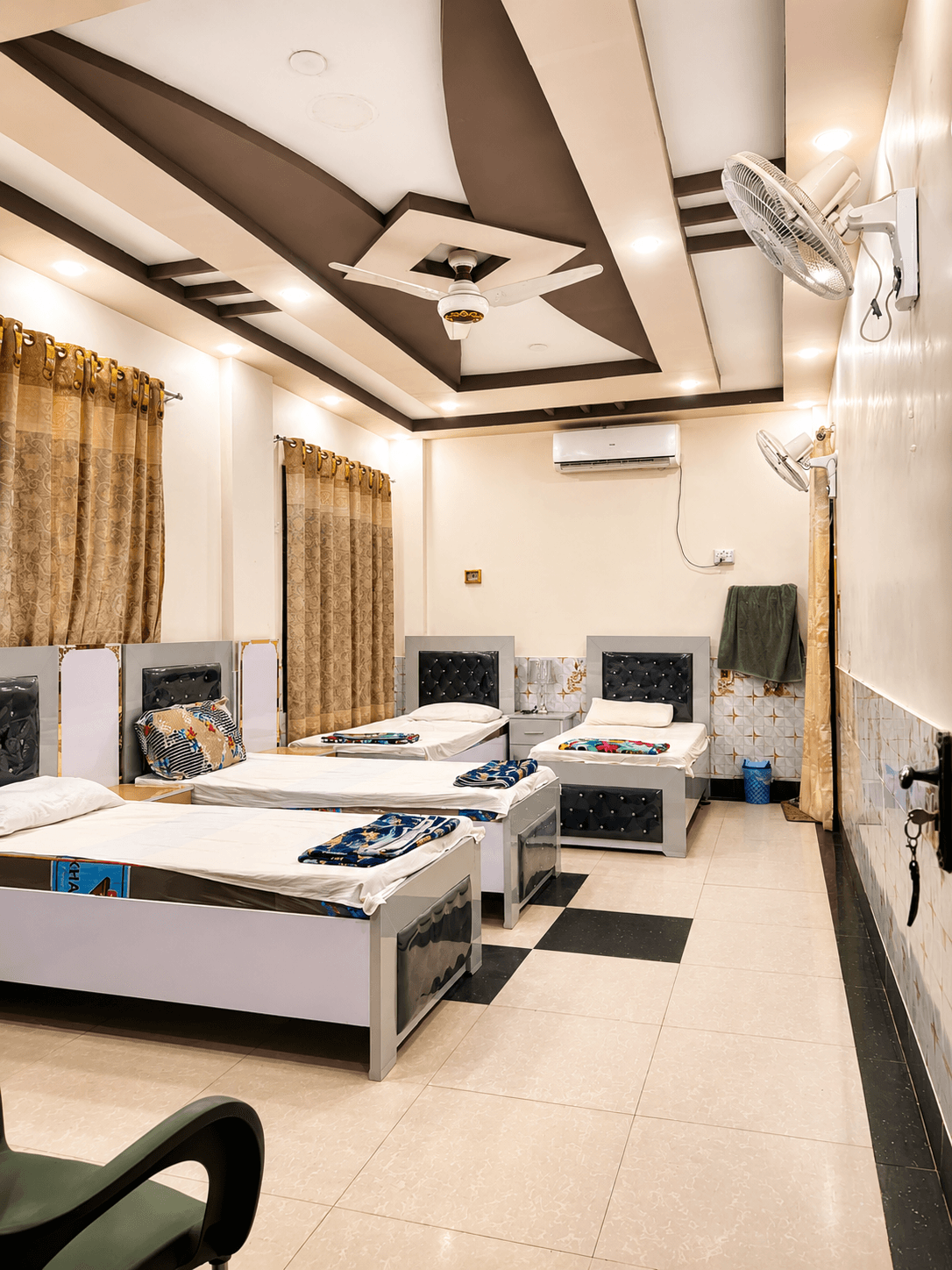 Quad Room at Rajput Guest House Sanghar Sindh